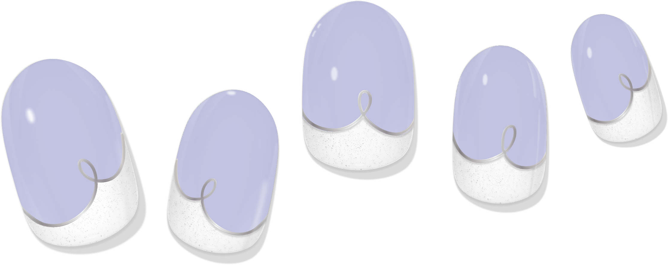 COLOR CHANGE Malibu Coastline Cobalt Gel Nail Wrap