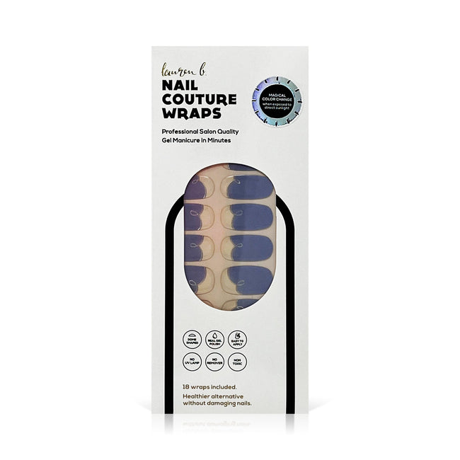 COLOR CHANGE Malibu Coastline Cobalt Gel Nail Wrap