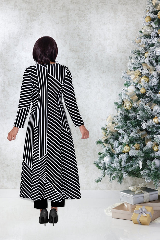 Designer Stripes Pantset by Stellar Looks