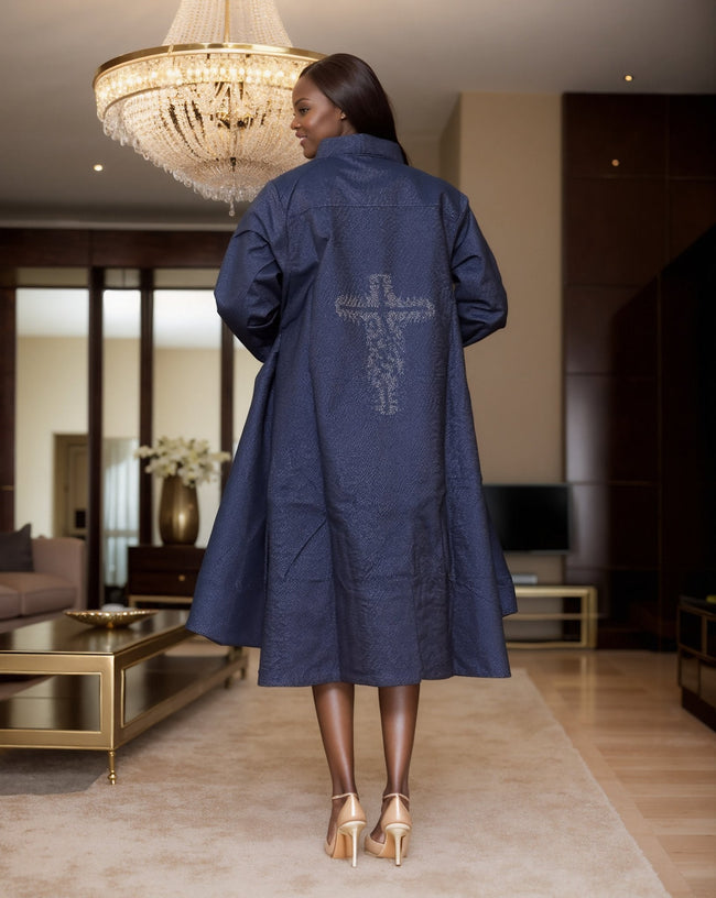 Keep the Faith Denim Dress by Studio EY