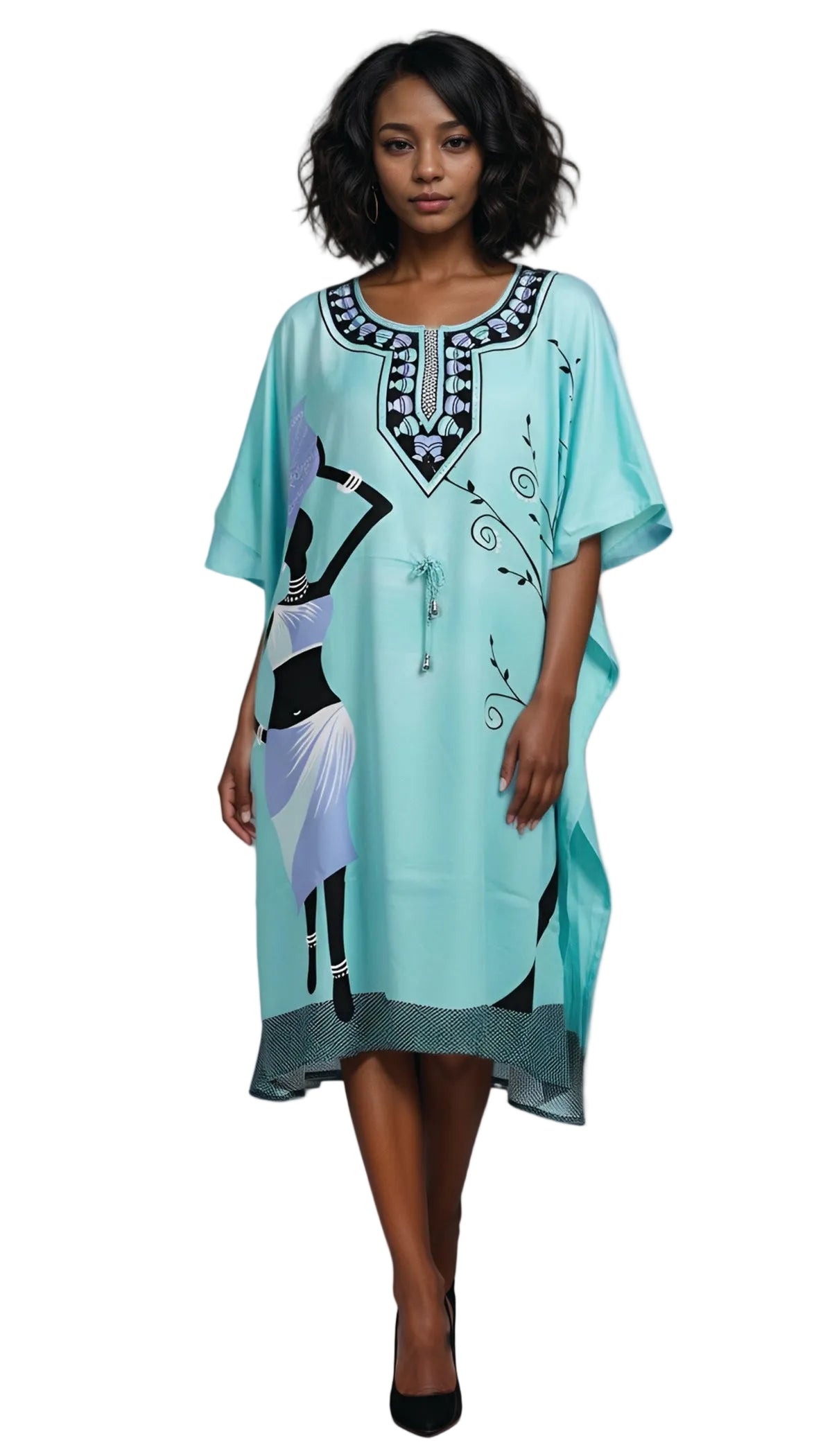 Microfiber Tunic Caftan by Studio EY