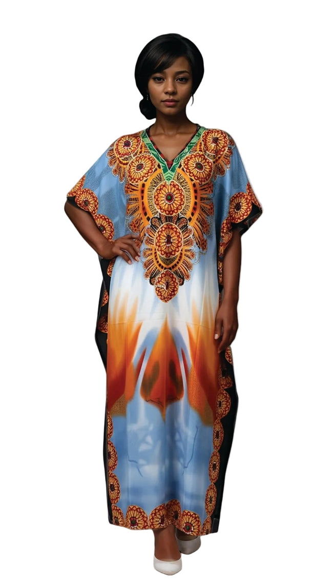 Microfiber Maxi Caftan by Studio EY