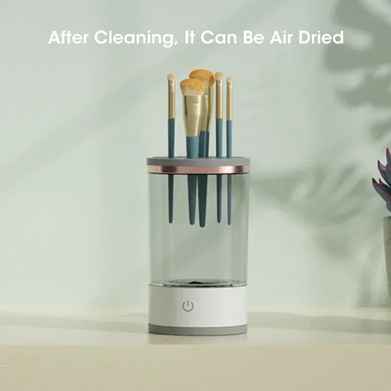 3 In 1 USB Electric Makeup Brush Cleaner Portable Makeup Brushes Lazy Cleaning Brush Tool Automatic Makeup Brush Cleaning