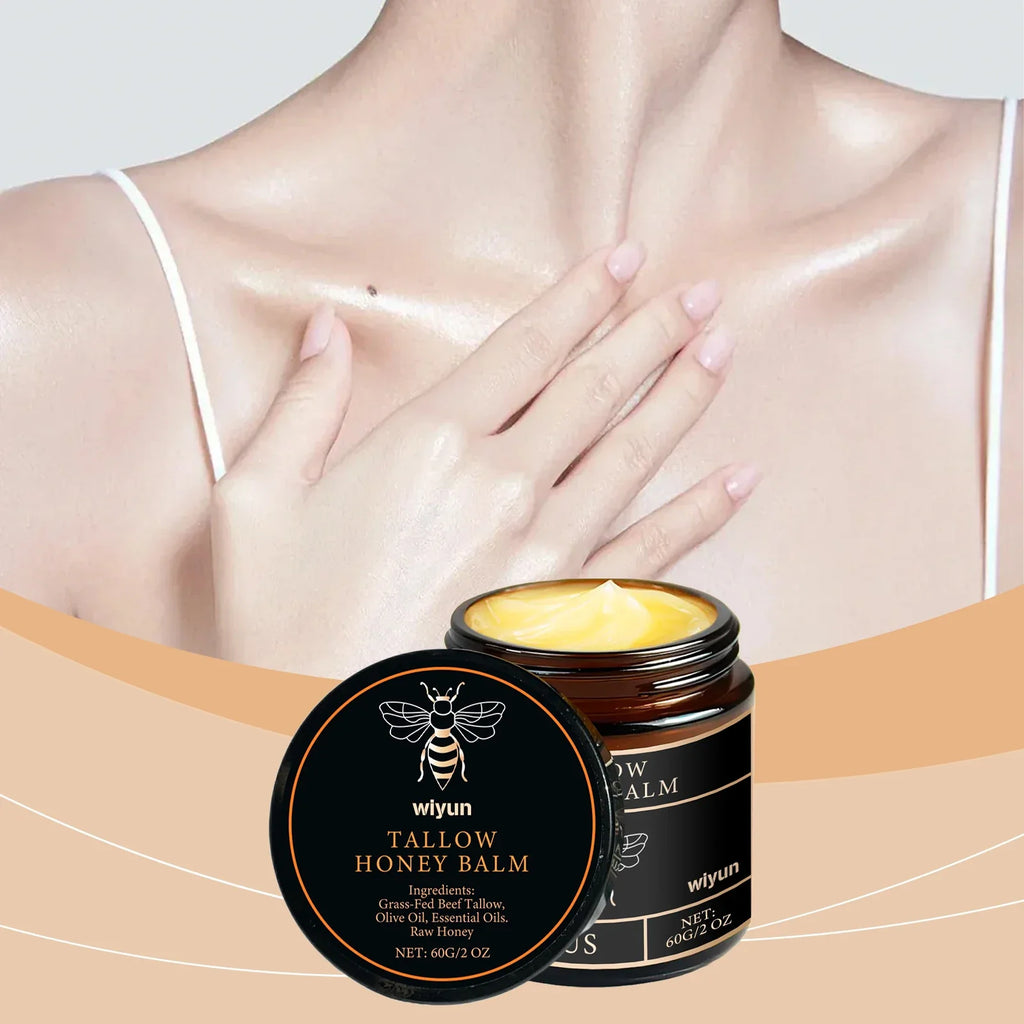 Beef Tallow Face Cream Improve Dry Dullness Lift Facial Brightening Skin Care Products Smooth Fine Lines Moisturizing Body Cream