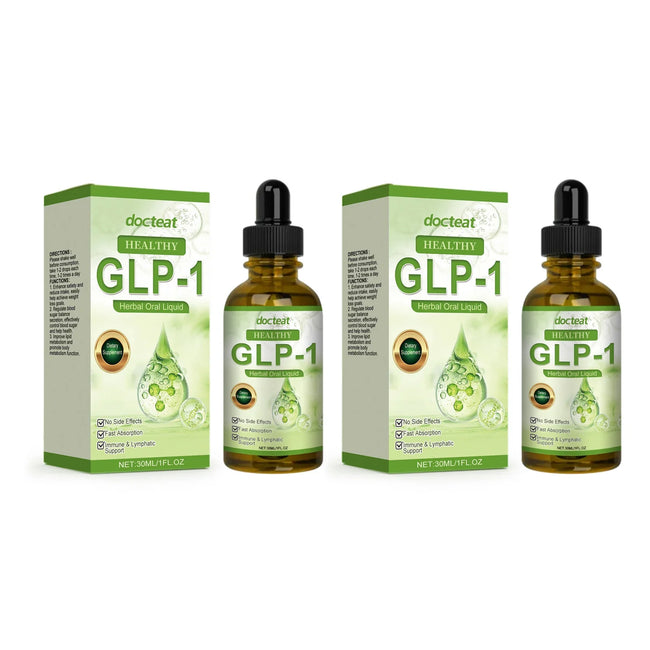 GLP-1 Supplement Liquid Drops Naturally GLP-1 Support Body Slimming Supplement For Gut Digestive Health Body Care Products