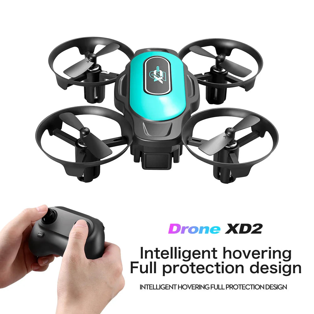 2025 new drone XD2 Drone Mini 2.4G Quadcopter 360 ° Rotation Rolling Remote Control Toy Optical Flow Fixed Height Alloy Drone