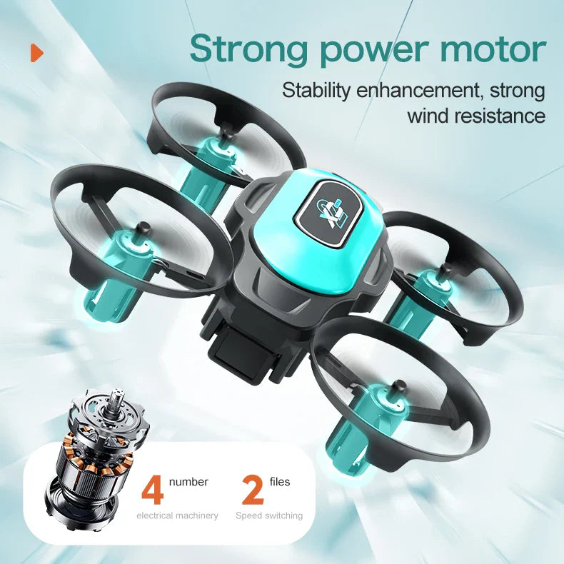 2025 new drone XD2 Drone Mini 2.4G Quadcopter 360 ° Rotation Rolling Remote Control Toy Optical Flow Fixed Height Alloy Drone