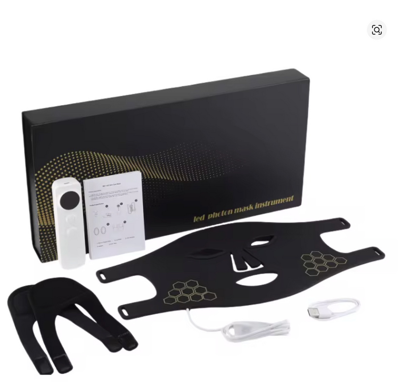 Radiant Rose Red Light Beauty Mask