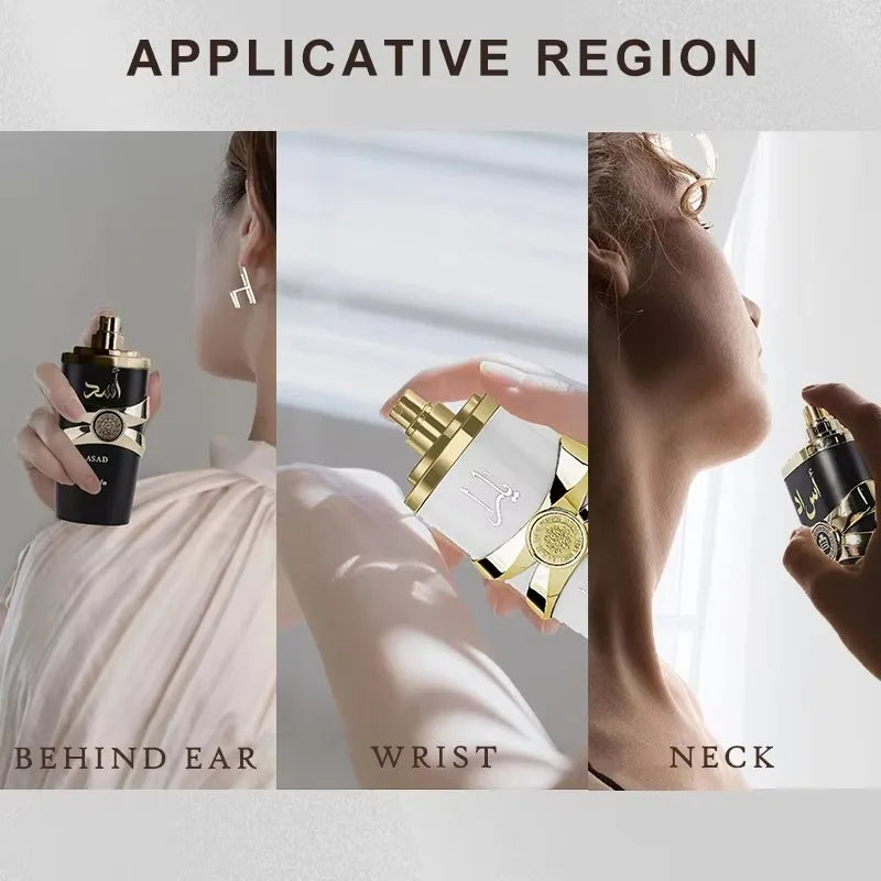 100ML Original Yara Women's Eau De Perfume Body Spray High Quality Men's Cologne Elegant Fragrance Longlasting Floral Scent Gift