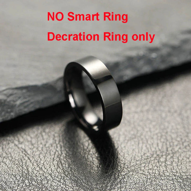 2025 Smart Ring Women Men Super narrow 6.3mm Heart Rate Health Stress measurement Monitor IP68 Waterproof Fashion Sports Rings