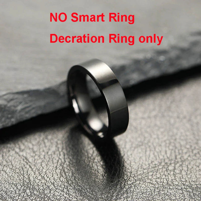 2025 Smart Ring Women Men Super narrow 6.3mm Heart Rate Health Stress measurement Monitor IP68 Waterproof Fashion Sports Rings