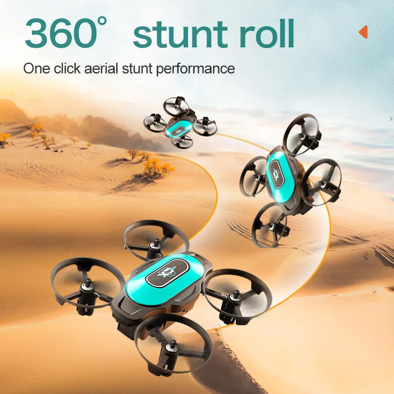 2025 new drone XD2 Drone Mini 2.4G Quadcopter 360 ° Rotation Rolling Remote Control Toy Optical Flow Fixed Height Alloy Drone