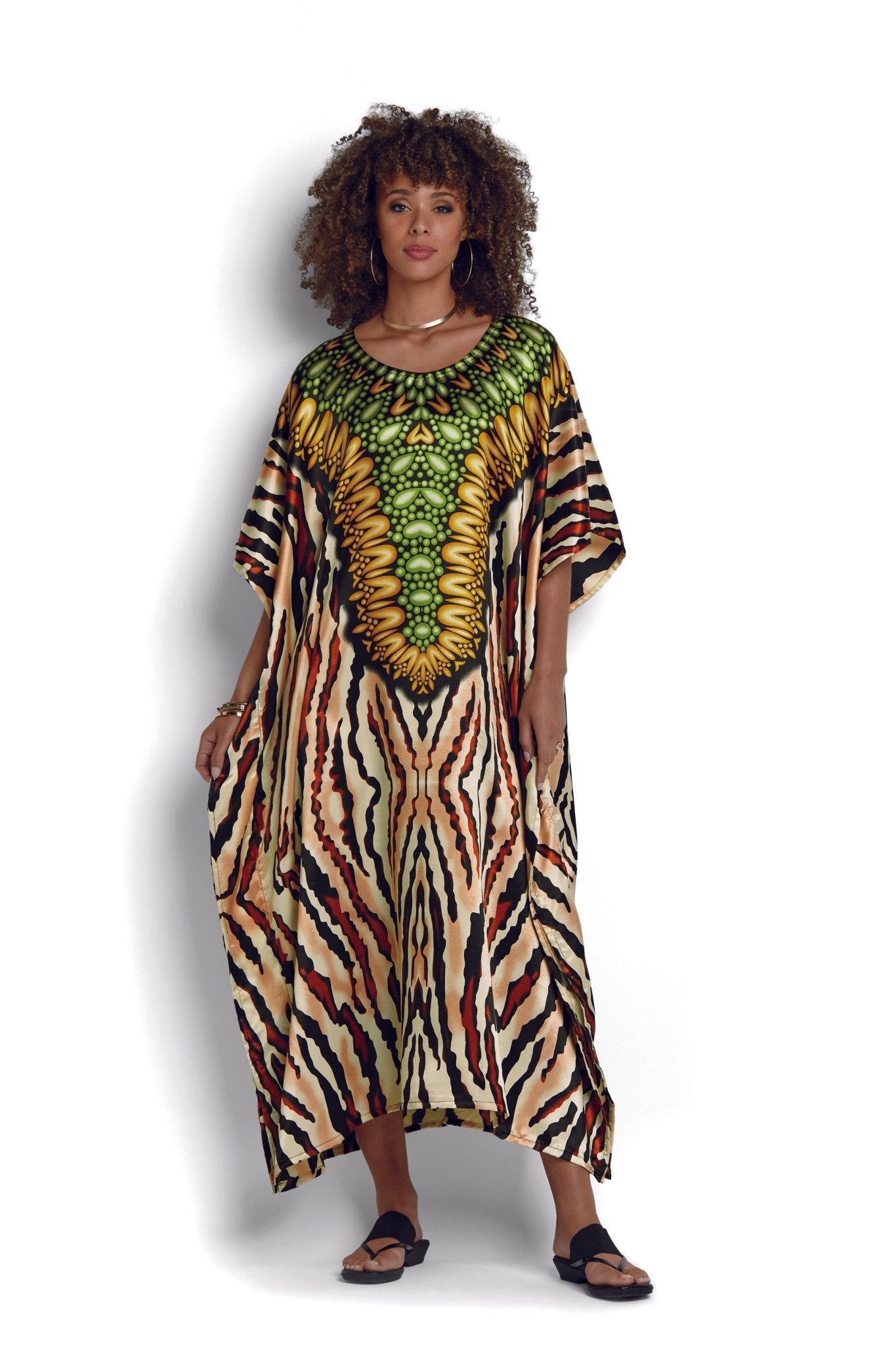 Silky Smooth Maxi Caftan by Studio EY