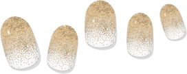 Gold Dusted Gel Nail Wrap