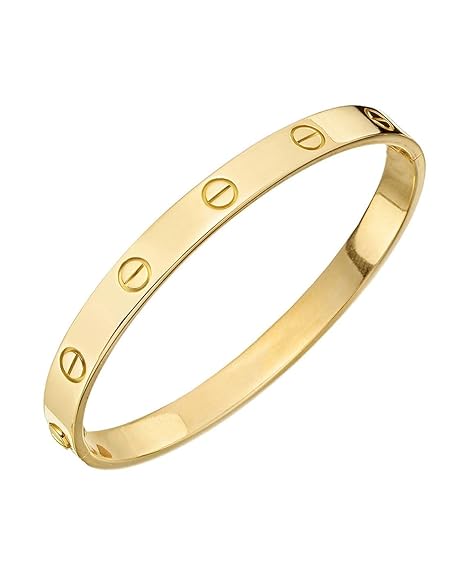 Elegant Screw Bangle Bracelet – Luxury Designer Style